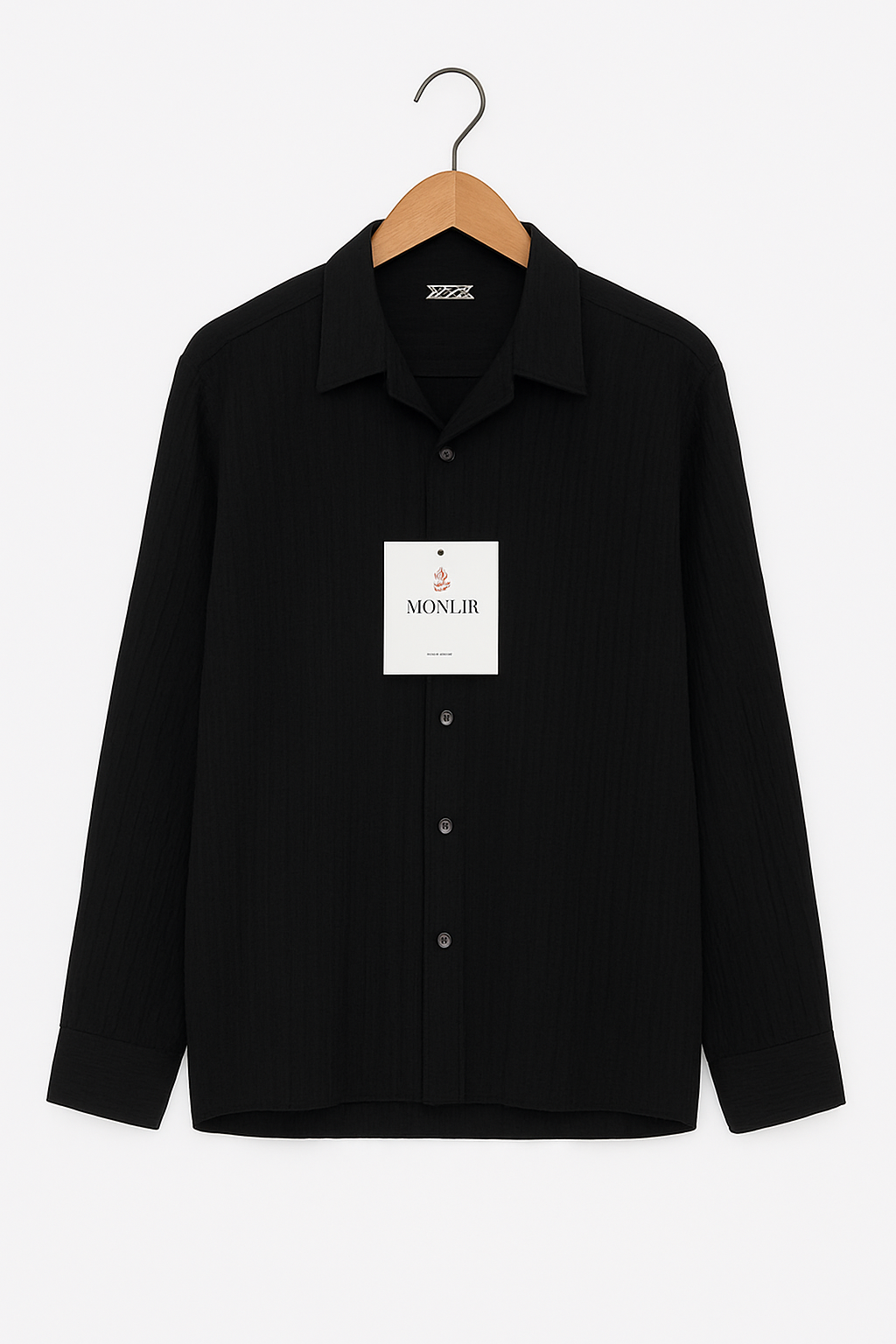 Vertical Texture Classic Long sleeve Shirt