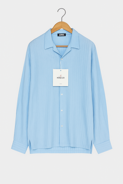 Vertical Texture Classic Long sleeve Shirt