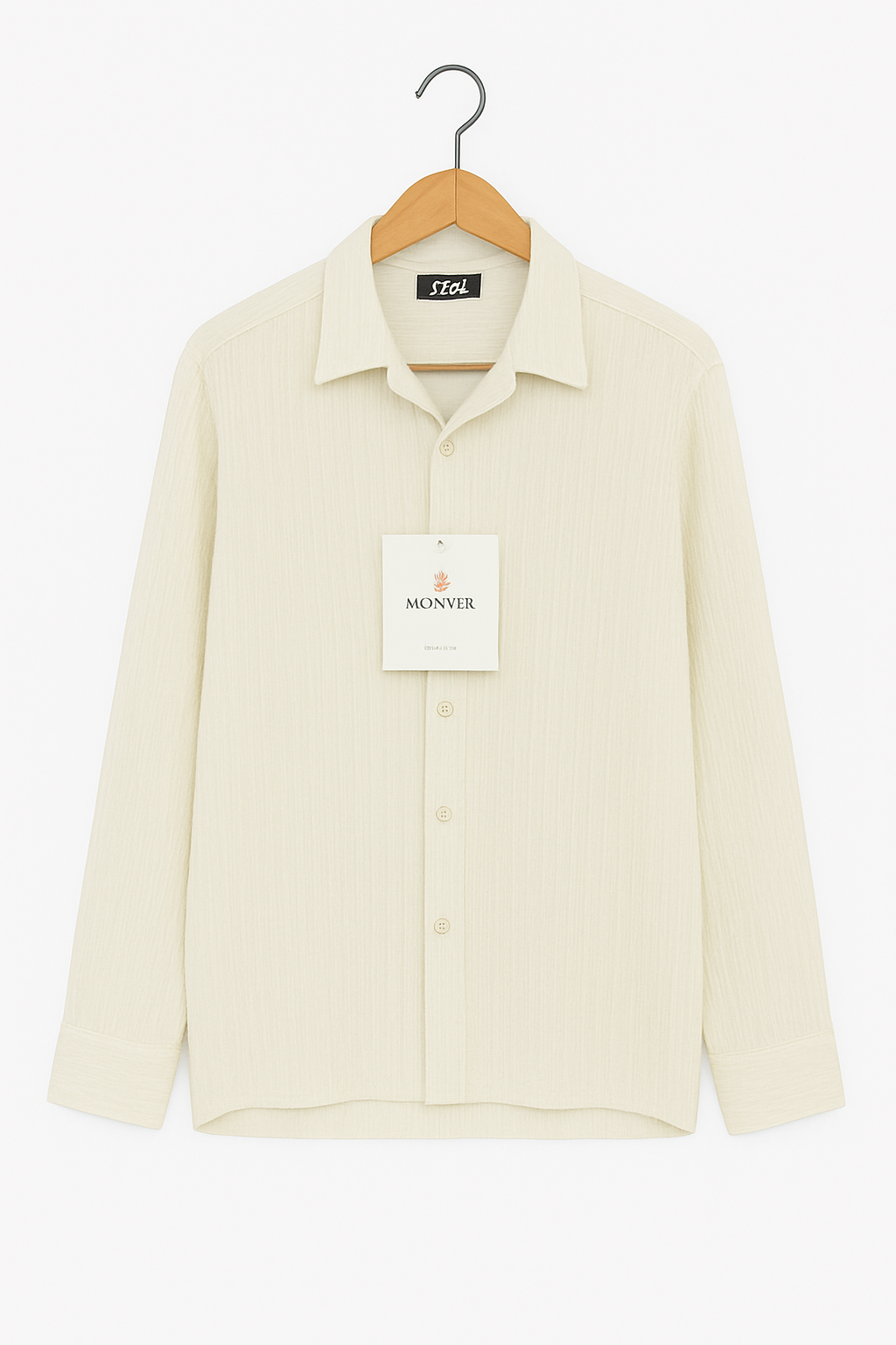 Vertical Texture Classic Long sleeve Shirt